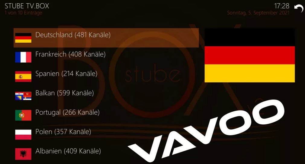 تحميل تطبيق Vavoo Tv فافو تيفي الألماني للاندرويد 2022 النسخة الكاملة