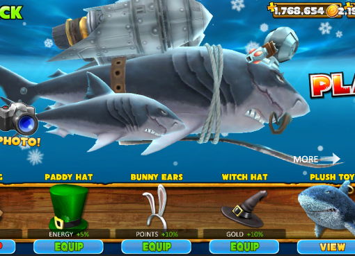 تحميل لعبة hungry shark لأجهزة الاندرويد والايفون 2022 اخر اصدار