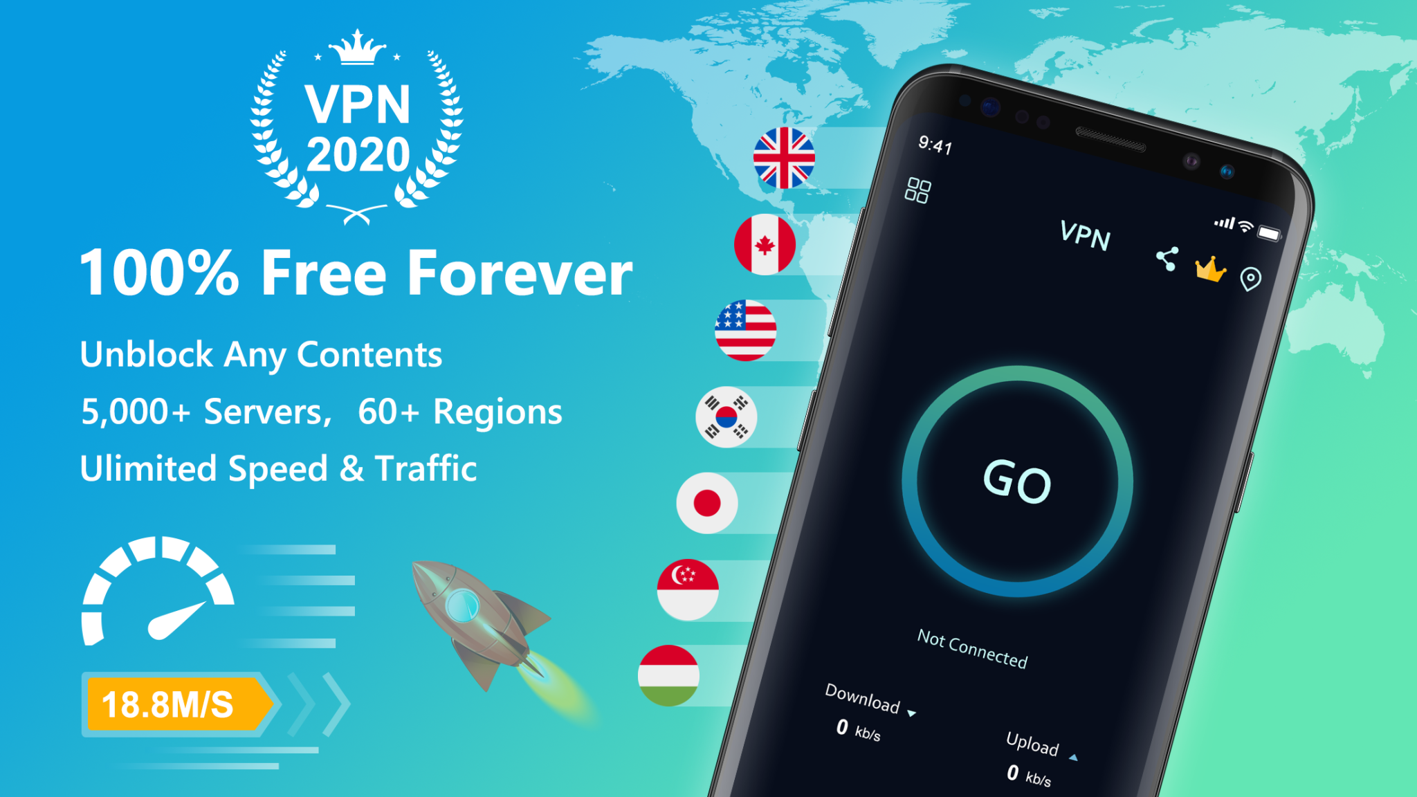 تطبيق Fast VPN للاندرويد 2023