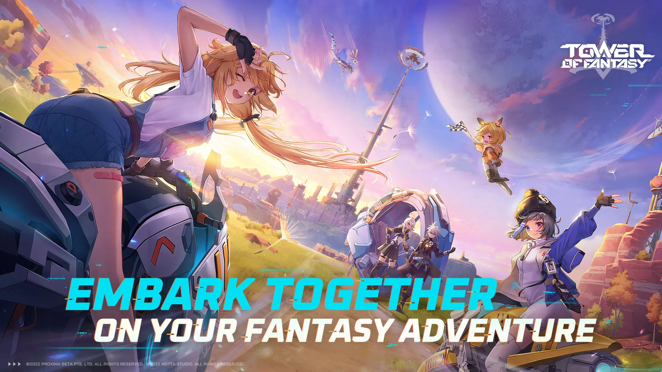 تحميل لعبة Tower Of Fantasy apk للاندرويد 2023 اخر اصدار