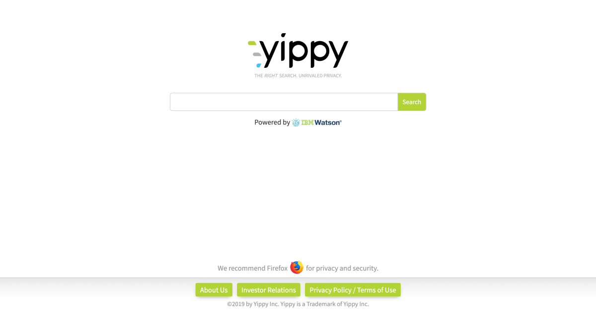 تطبيق منصة Yippy للاندرويد