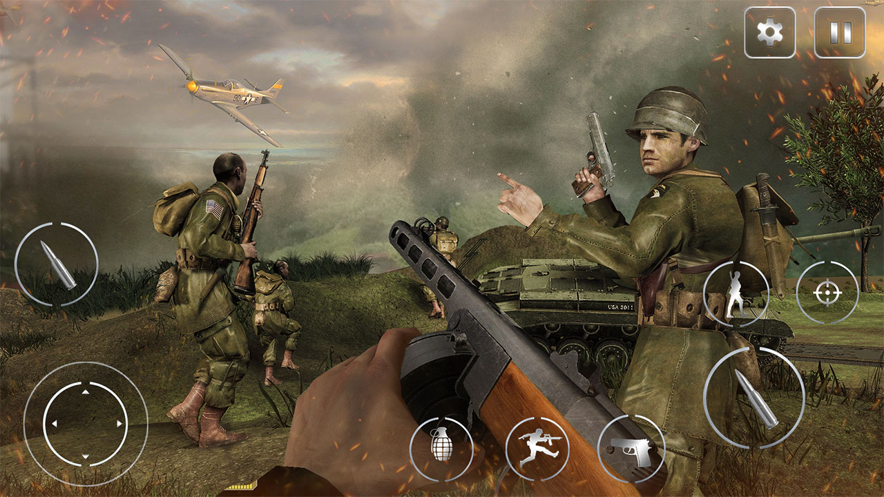 تحميل لعبة الحرب العالمية الثانية للاندرويد 2023 اخر اصدار