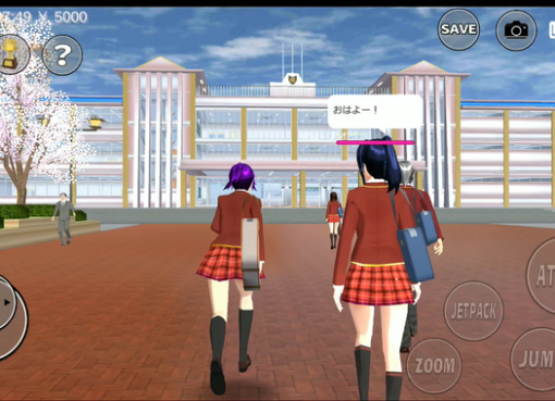 تحميل لعبة SAKURA School Simulator مدرسة ساكورا محاكي للأندرويد 2023 مجانا