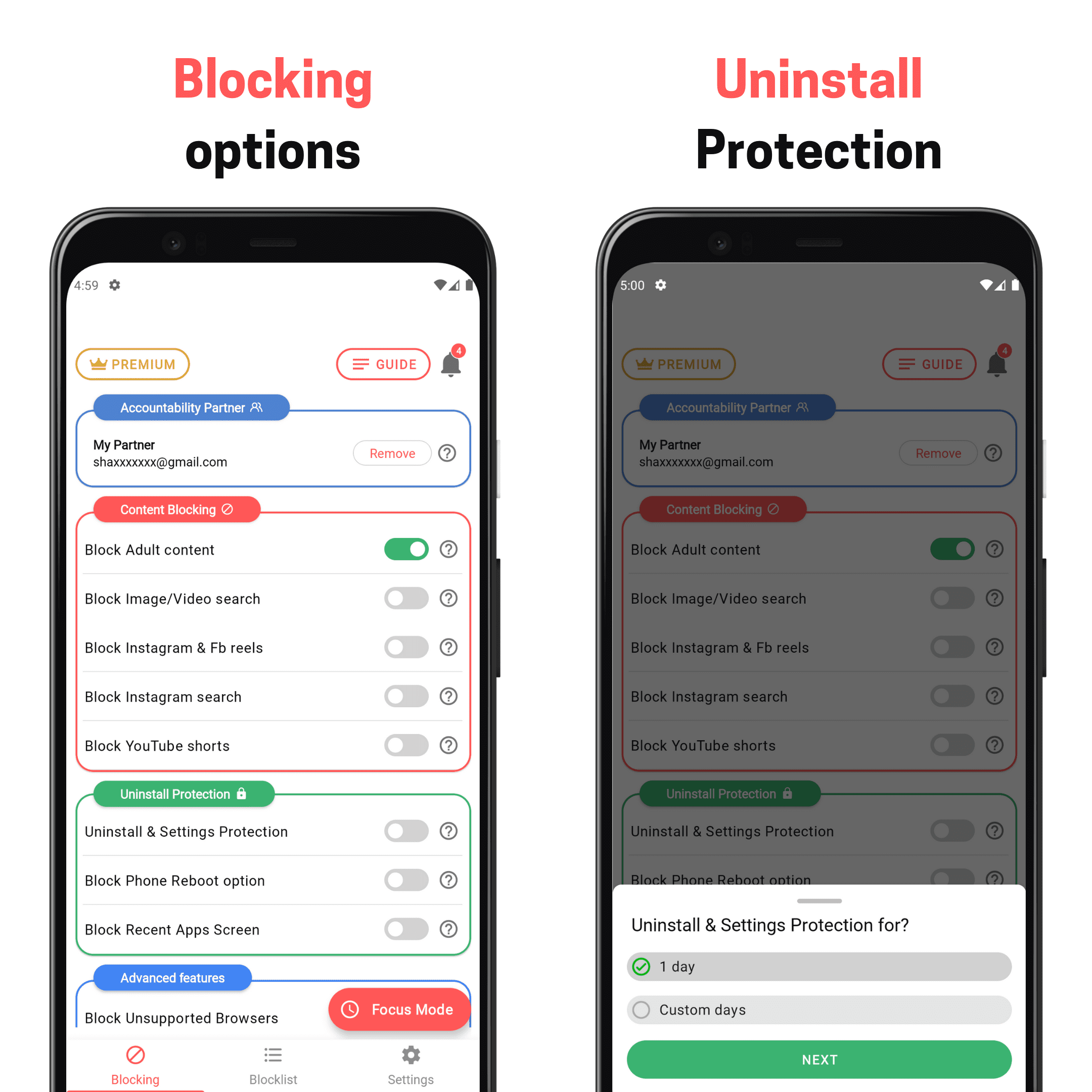 تحميل تطبيق BlockerHero Porn Blocker للاندرويد لاغلاق المواقع الاباحيه مجانا