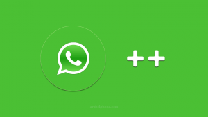 واتس اب بلس للايفون X